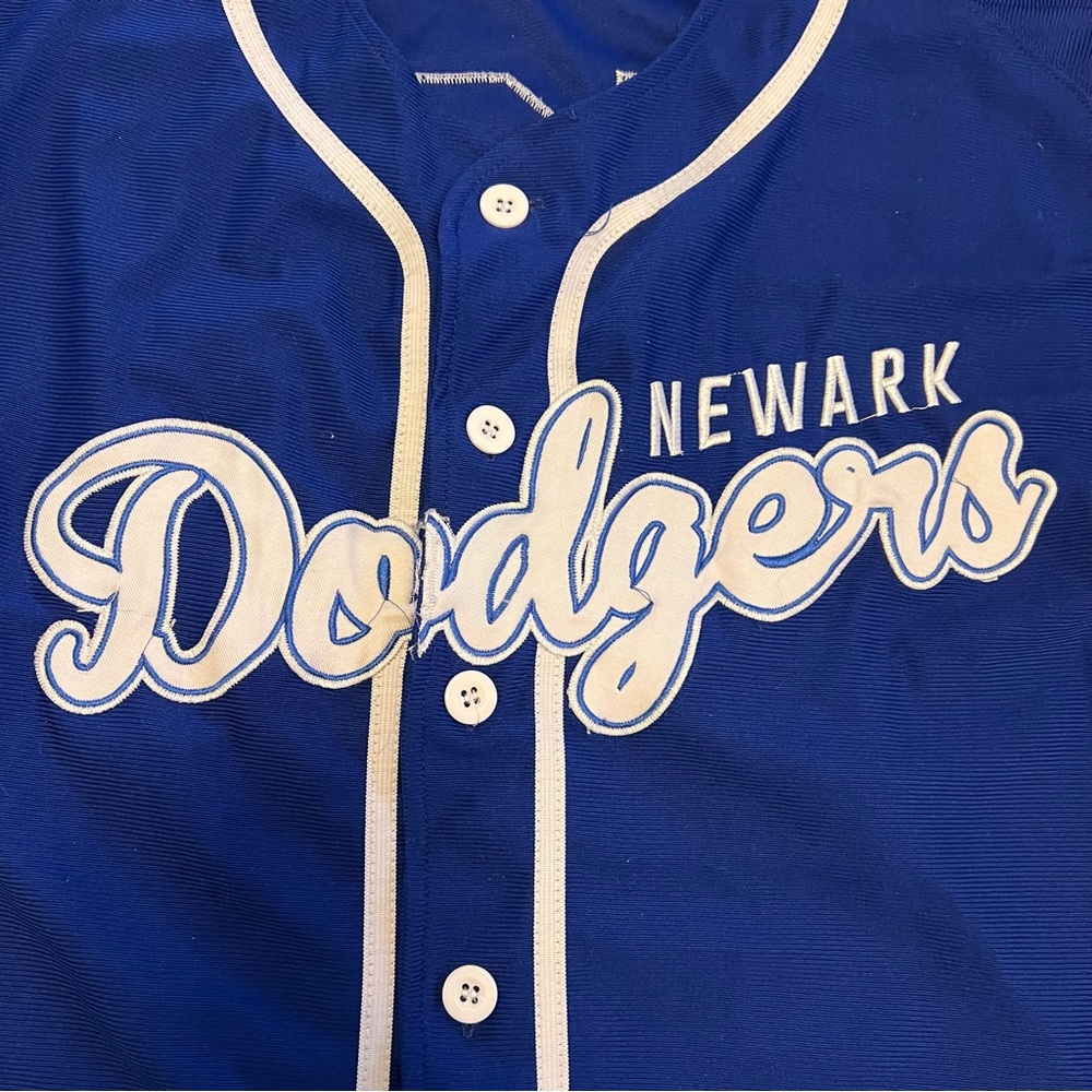 Blue throwback inspired Headgear classics Newark Jersey